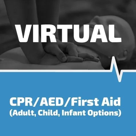 Virtual Adult First Aid/CPR/AED Certification