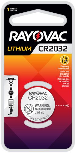 RAYOVAC CR20321G Lithium Battery