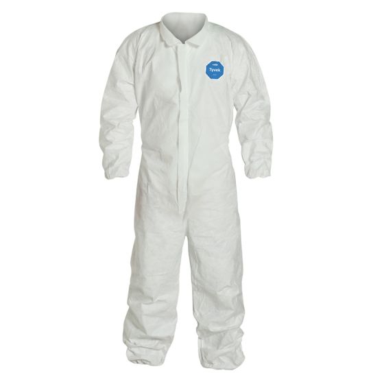 DuPont™ Tyvek® 400 Coveralls with Elastic Wrists and Ankles