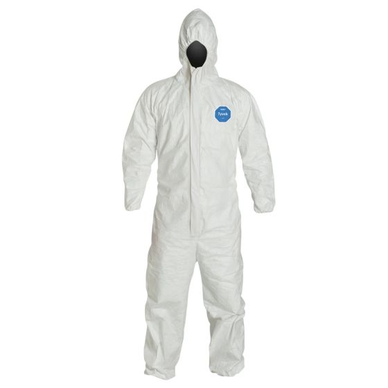 DuPont™ Tyvek® 400 Disposable Coveralls with Hood, White