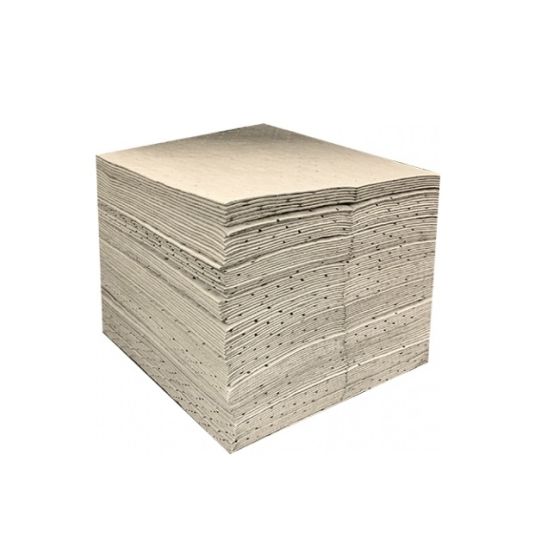Liquid Safety Solutions Essentials 15" X 18" Sorbent Pads, Heavyweight