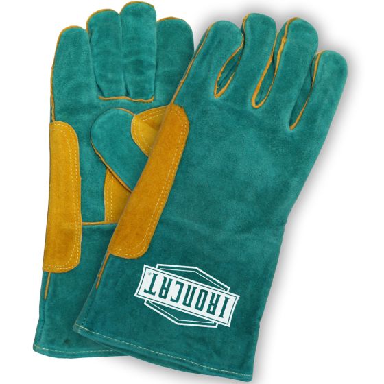 PIP® Ironcat® Regular Grade Split Cowhide Leather Welder's Gloves, Large
