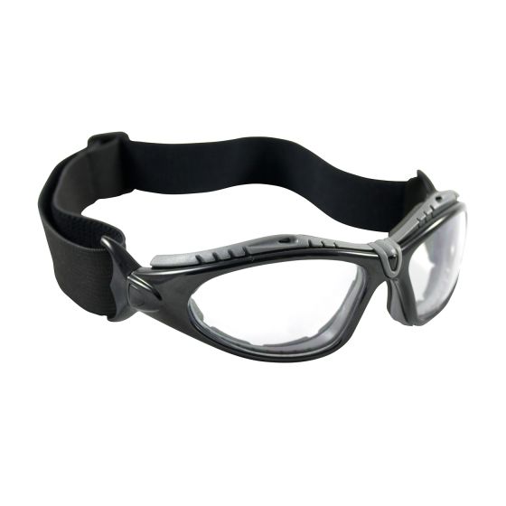 PIP® Fuselage™ Full Frame Safety Glasses with Foam Padding, Clear Anti-Fog Lens