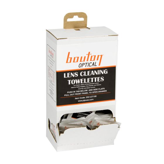 PIP® Bouton® Optical Lens Cleaning Towelettes, Dispenser