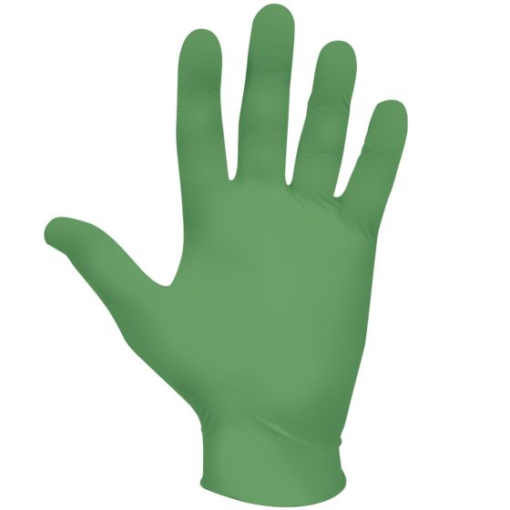 SHOWA 6110PF Nitrile Disposable Gloves, Size 9