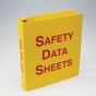 Accuform Plastic Safety Data Sheet Binder