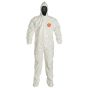 DuPont™ Tychem® 4000 Coveralls with Attached Hood and Socks, 3XL