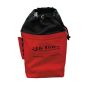 Elk River Bolt Bag with Drawstring Top, Red