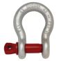 Crosby Galvanized Screw Pin Shackle, 3/4-Inch