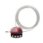 Master Lock® Adjustable Cable Lockout, 15 feet