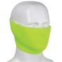PIP® 100% Polyester 2-Ply 2x1 Ribbed Knit Face Cover, Hi-Vis Yellow