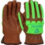 PIP® Boss® Xtreme Oil Armor™ Finish Top Grain Goatskin Leather Drivers Gloves