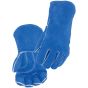Black Stallion Split Cowhide Stick Glove with Palm Guard, Large