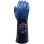 SHOWA CS721 Chemical-Resistant 14" Nitrile Gloves, Blue, Size 9